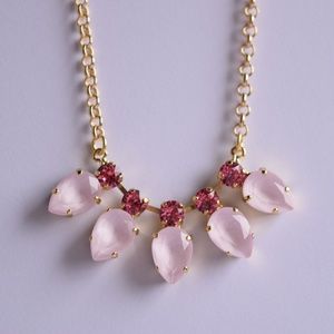 Pear Swarovski Crystals Necklace